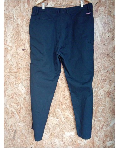 PANTALON DROIT NOIR CLAIR