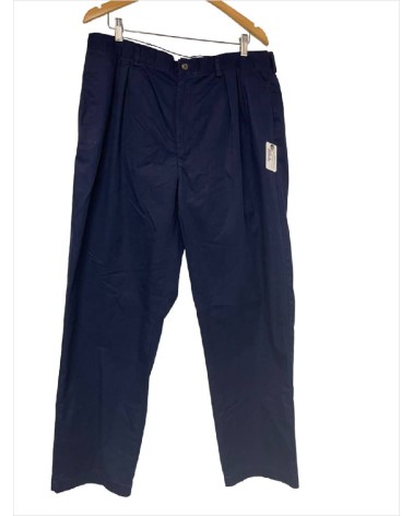 PANTALON MARINE LOGO ECUSSON POCHE ARRIERE