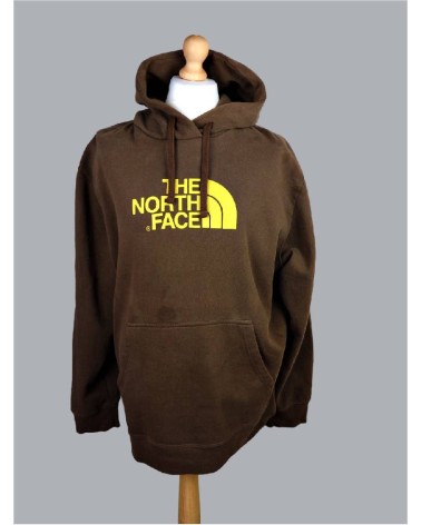 SWEAT MARRON THE NORTH FACE JAUNE